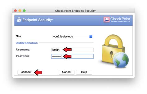 checkpoint endpoint vpn client mac